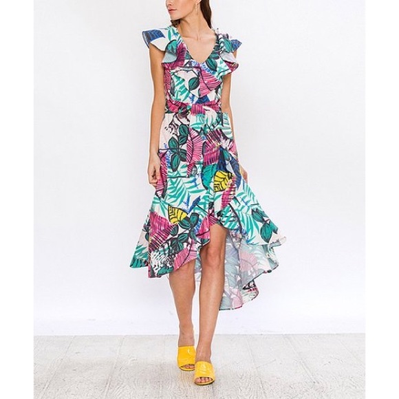 flying tomato wrap dress